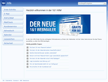 Tablet Screenshot of hilfe.webmailer.1und1.de